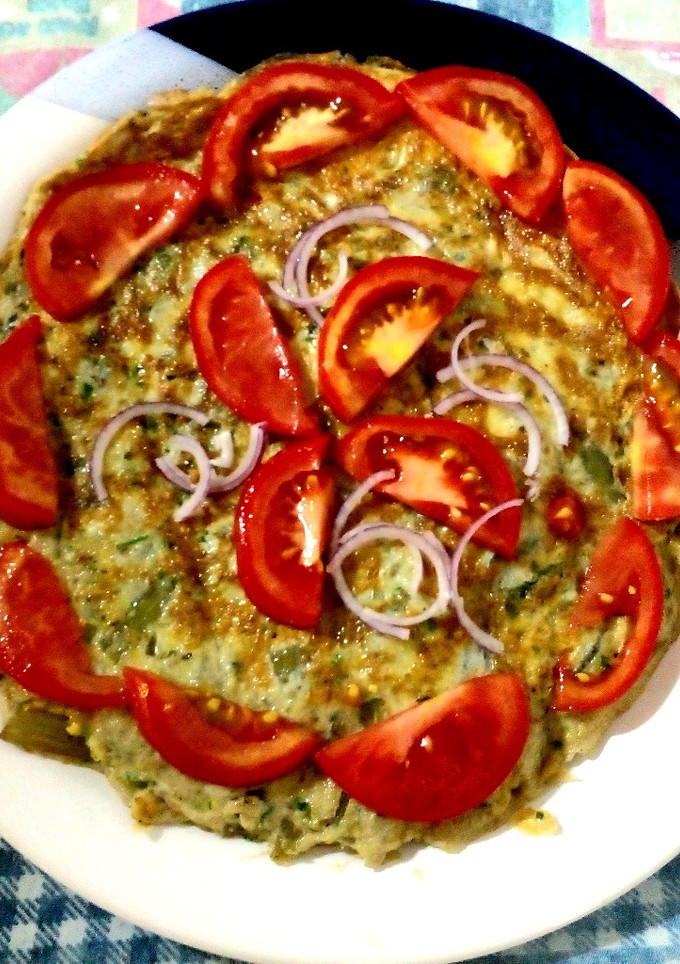 Una foto de Tortilla de tallos de acelga 🍽