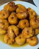 Rosquitos de boniato o batata inventada por mua con miel o azúcar y canela mis preferidos!!