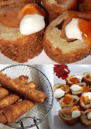 Foto resep Roti Isi Sosis Mozarela