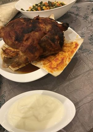صورة لوصفة دجاج بالصلصة التركية