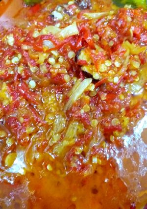 Foto resep Sambel merah ala jamblang