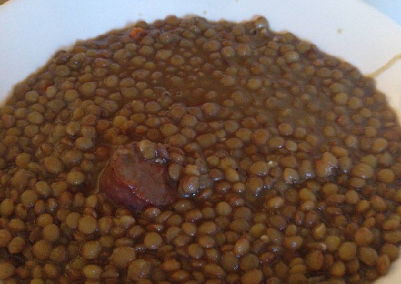 Lentejas caseras