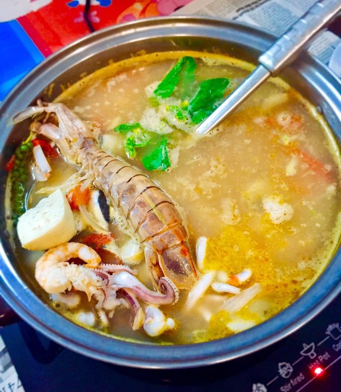 Hình của món Lẩu Hải Sản.