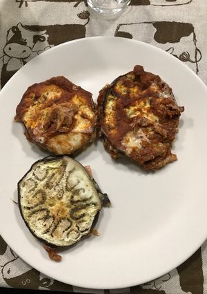 Foto di Panino di melanzane