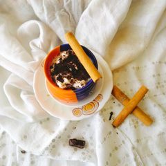 A picture of SPICED HOT CHOCOLATE Winter Spice 😋Hot Chocolate.