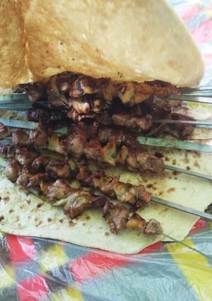 عکسی از دستور شیشلیک