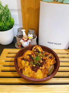 Foto resep Wonton goreng chili oil