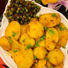 Chakli aloo A picture of Chakli aloo.