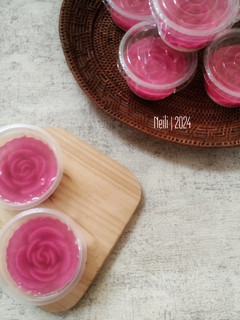 Foto resep Puding Kaca Mawar Cup