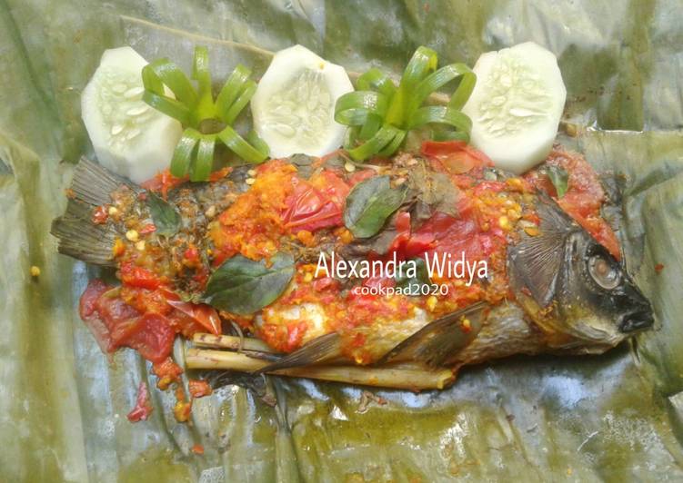 Resep Pepes ikan Mas, Bikin Ngiler