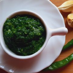 A picture of Aam Dhaniya Chutney.
