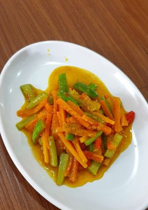 Foto resep Acar kuning wortel timun