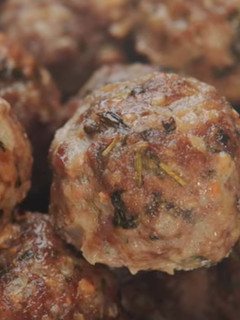 Foto de Bolinhas de Carne Picada com Queijo Feta