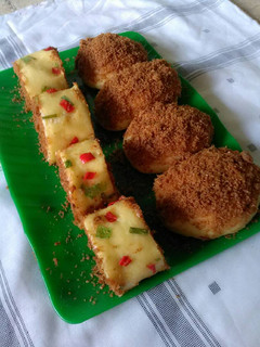 Foto resep Roti abon (floss Bun gulung)