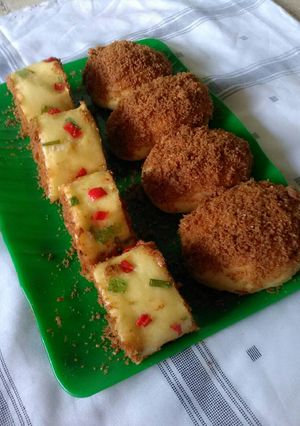 Foto resep Roti abon (floss Bun gulung)