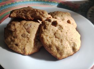 Foto principal de Cookies de Banana Bread con Nueces Pecanas🍌🍪