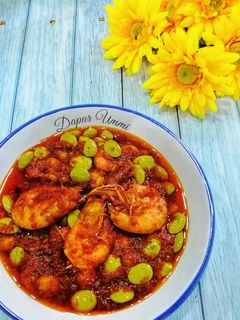 Gambar Sambal Tumis Udang Petai