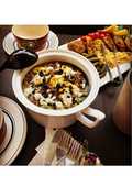 Ash Reshteh with Kashk (Persian Noodle & Bean Soup)
