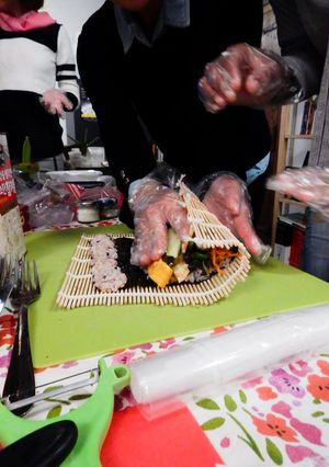 Foto di Kimbap coreani