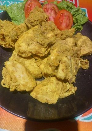 Foto resep Ayam lengkuas ungkep
