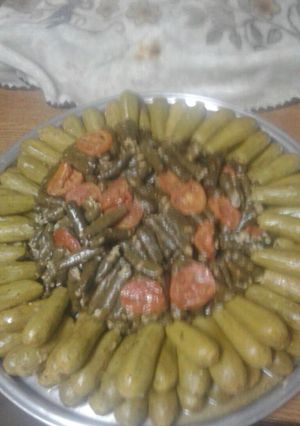 صورة لوصفة كوسا ودوالي ورق عنب