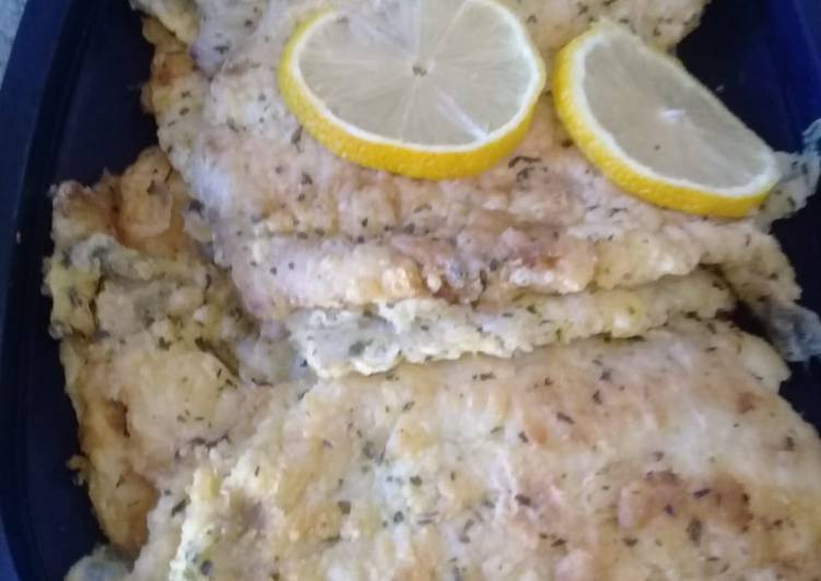 Simple Way to Make Super Quick Homemade Hake fish with parsley