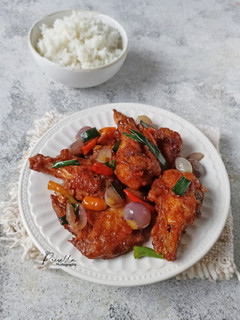 Foto resep Ayam Oseng Bawang