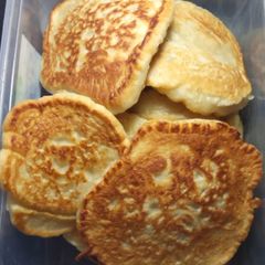 A picture of Fluffy pancakes.