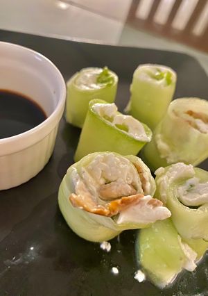Una foto de Sushi de Pepino 🥒