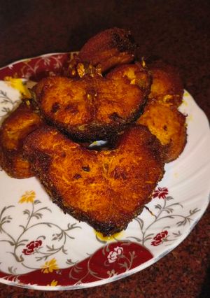 A picture of Masala fish fry.
