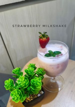 Foto resep Strawberry Milkshake 🍓