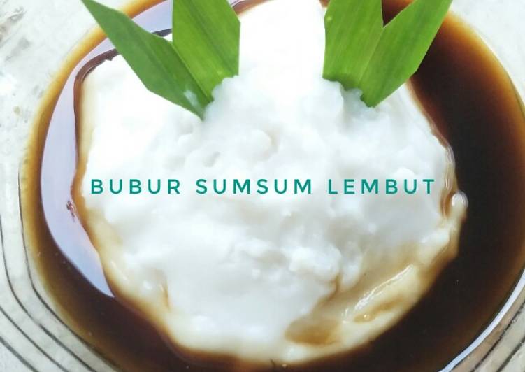 Resep Bubur Sumsum super lembut (anti gagal &amp; anti lengket) yang Sempurna