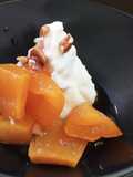 Calabaza o zapallo en almíbar 2 ingredientes! Súper fácil y en microondas
