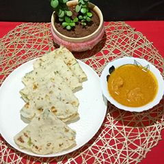 Rice Flour Masala Paratha A picture of Rice Flour Masala Paratha.