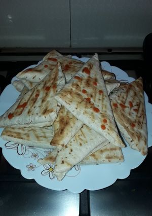 عکسی از دستور سمبوسه سیب زمینی
