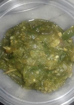 Foto resep Sambel ijo simpel