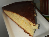Torta de Naranja bañada de chocolate