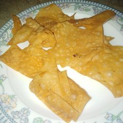 Homemade papri A picture of Homemade papri.