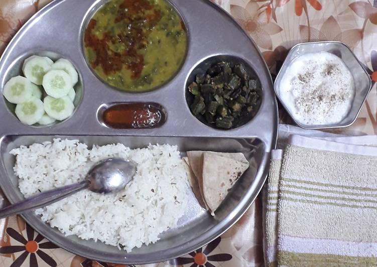 Easiest Way to Make Any-night-of-the-week Veg thali