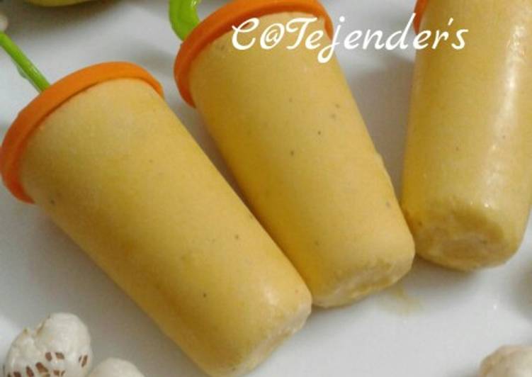 MANGO MAKHANA KULFI  Healthy Version