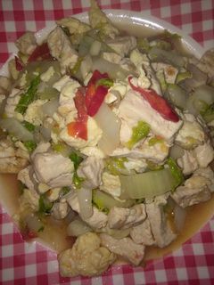 Foto resep Tumis tahu telur sawi putih