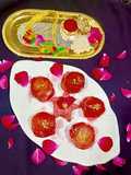Rakhi Special Mawa Stuffed Plum Gulab Jamun : No Oil, No Ghee