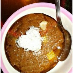 A picture of Atta Halwa.