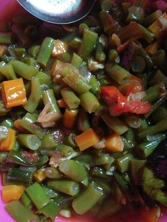 Foto resep Asem asem buncis wortel