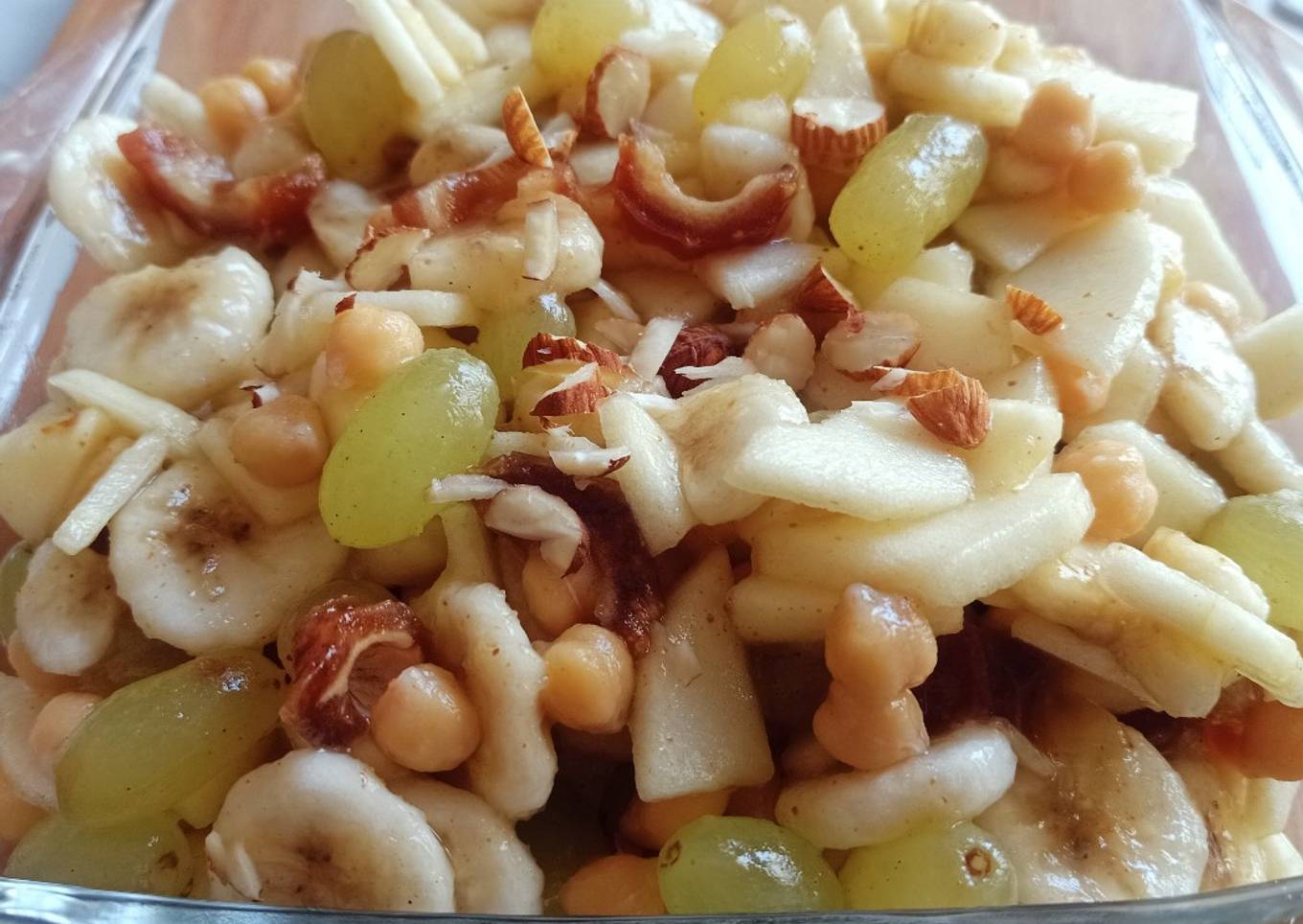 Fruits Mix Chana Chaat 🍌🍐🍎🍋🍈🍇🍍
