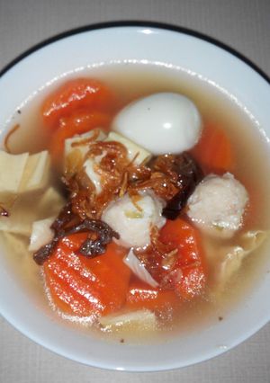 Foto resep Sup Kembang Tahu