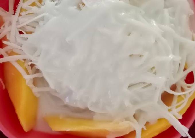 Cara membuat Mangga ketan Sederhana dan Mudah Dibuat