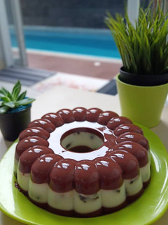 Foto resep Puding Susu Coklat Oreo