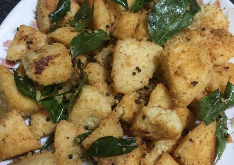 Step-by-Step Guide to Make Super Quick Homemade Instant besan fried idli