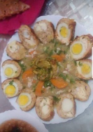 صورة لوصفة مرق أبيض برولي الدجاج